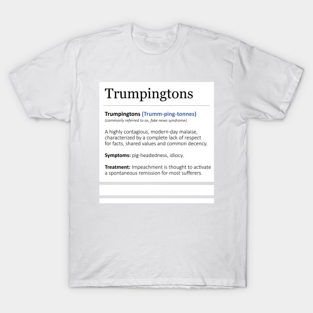 Trumpingtons T-Shirt by caravantshirts